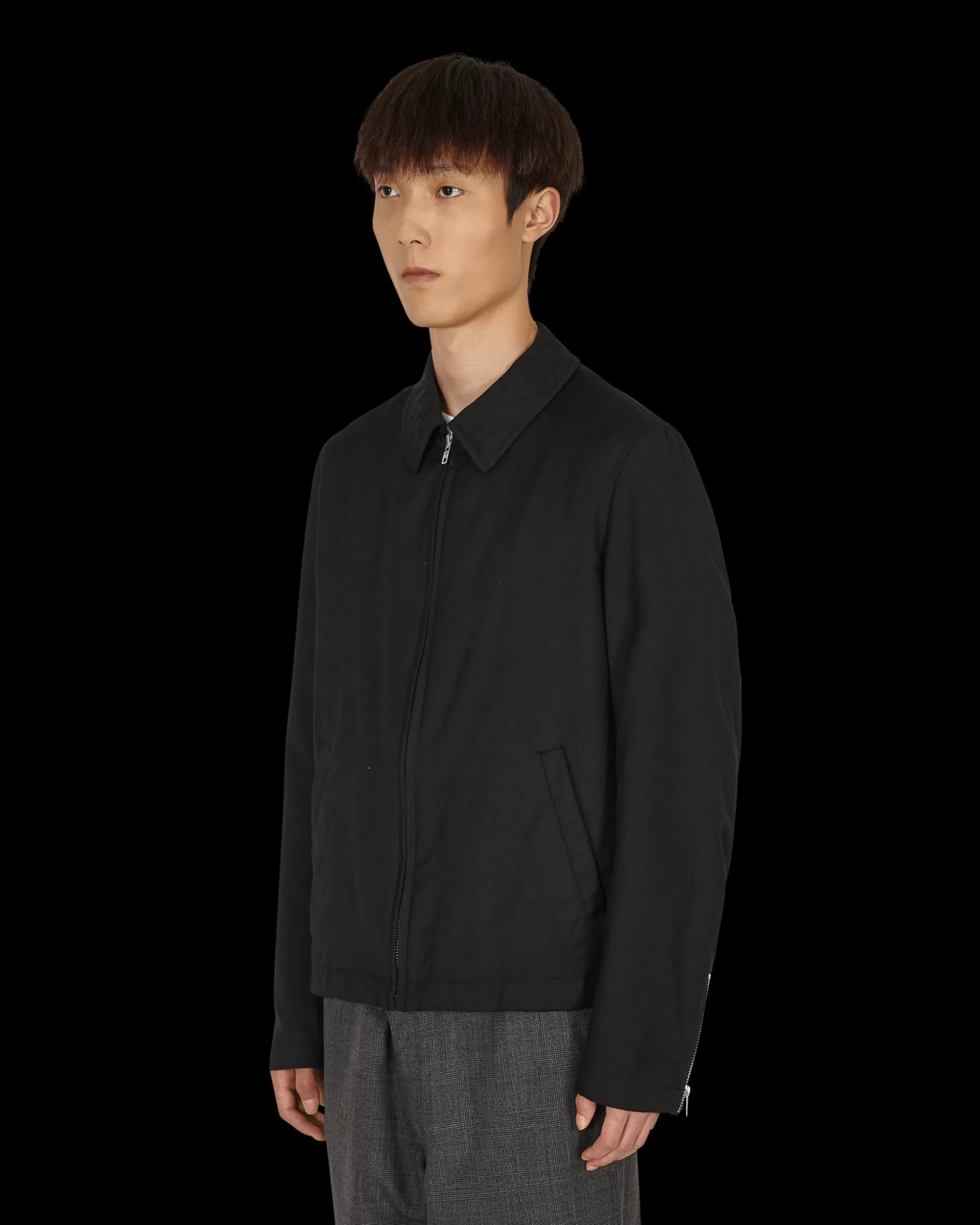 Comme Des Garçons Black Zip Jacket Black Store